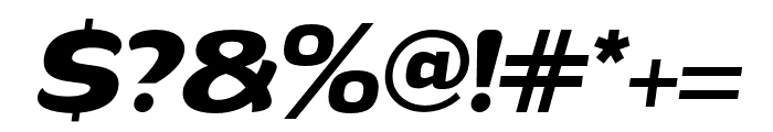 Andor Medium Italic Font OTHER CHARS