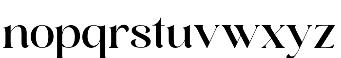 Andora Modern Serif Font LOWERCASE