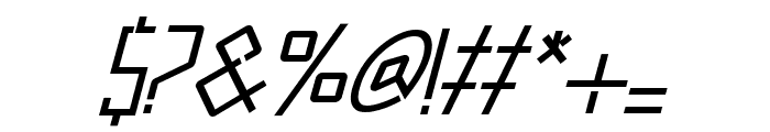 Andromeda Bold Italic Font OTHER CHARS