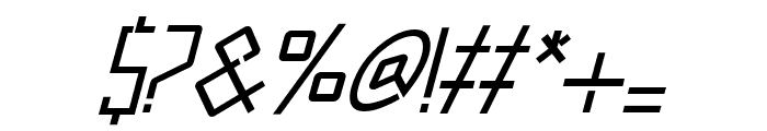 Andromeda-BoldItalic Font OTHER CHARS