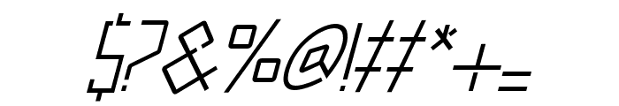 Andromeda-Italic Font OTHER CHARS