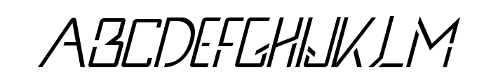 Andromeda-Italic Font UPPERCASE