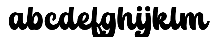 Andstay Regular Font LOWERCASE