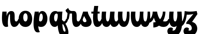 Andstay Regular Font LOWERCASE