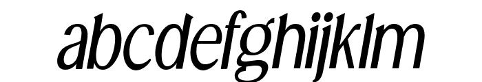 Anegreya Bold Italic Bold Italic Font LOWERCASE