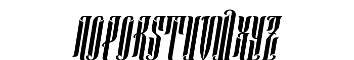 Anehena-Italic Font UPPERCASE