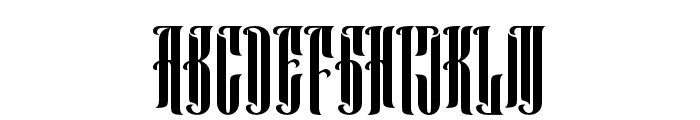 Anehena-Regular Font UPPERCASE