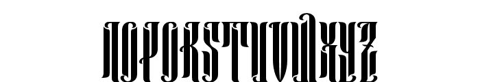 Anehena-Regular Font UPPERCASE