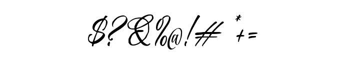 Anelisa-Regular Font OTHER CHARS