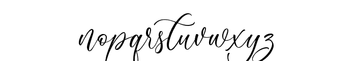 Anelisa-Regular Font LOWERCASE
