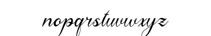 Anelyas Font LOWERCASE