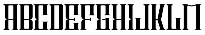 Anesiya Font UPPERCASE