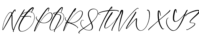 Aneskhara Italic Font UPPERCASE