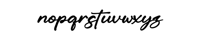 Anettasya Mottarue Font LOWERCASE