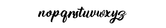 Anfrisha Font LOWERCASE