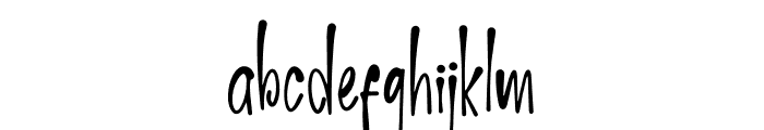 Angedemon Font LOWERCASE