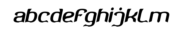 Angel And Demon Italic Font LOWERCASE