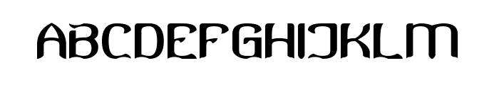 Angel And Demon-Light Font UPPERCASE