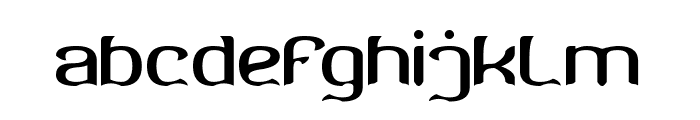 Angel And Demon-Light Font LOWERCASE