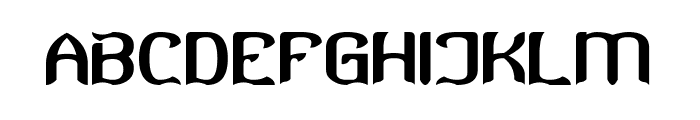 Angel And Demon Font UPPERCASE