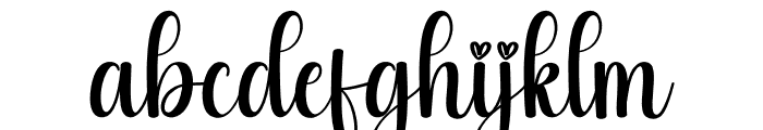 Angel Bestie Font LOWERCASE