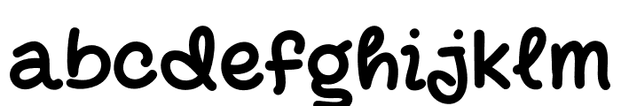 Angel Bread Font LOWERCASE