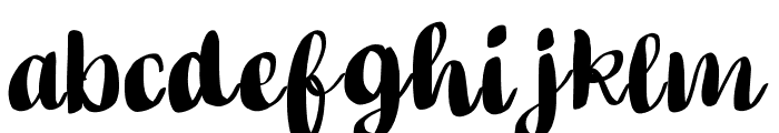 Angel hunter Font LOWERCASE