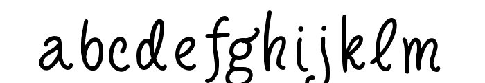 AngelCharms-Regular Font LOWERCASE