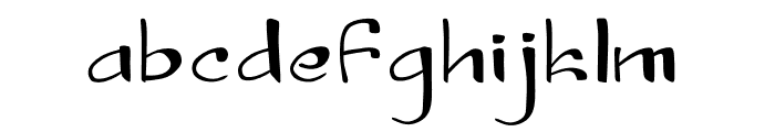 Angel_Style Font LOWERCASE