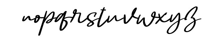 Angela Christmas Italic Regular Font LOWERCASE