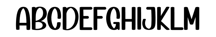 Angela Family Font LOWERCASE