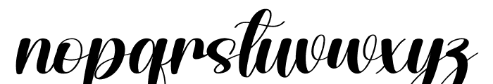Angela Homestay Font LOWERCASE