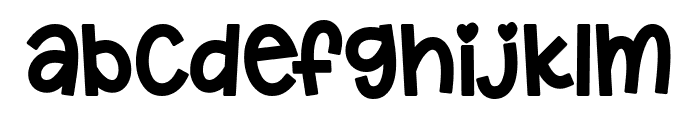 Angela Notes Font LOWERCASE