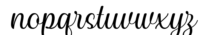 Angela Script Regular Font LOWERCASE