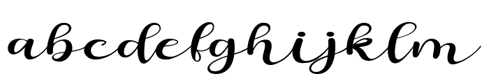 Angeles Font LOWERCASE