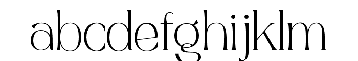 Angelic Bright Regular Font LOWERCASE