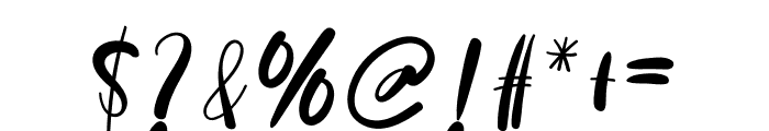 Angelic Signature Font OTHER CHARS
