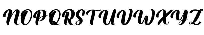 Angelic Writing Italic Font UPPERCASE