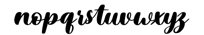 Angelic Writing Italic Font LOWERCASE