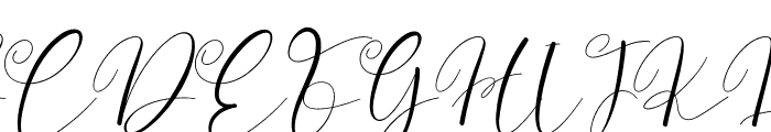 Angelica Signature Font UPPERCASE