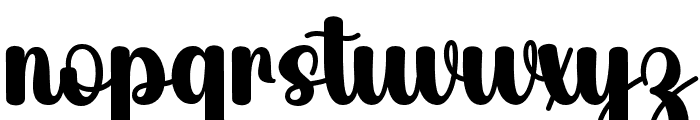 Angelin-Regular Font LOWERCASE