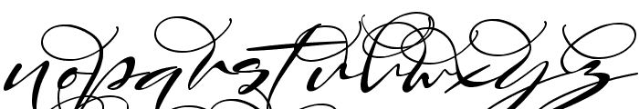 Angelin Swash Italic Font LOWERCASE