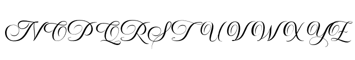 AngelinCalligraphy Font UPPERCASE