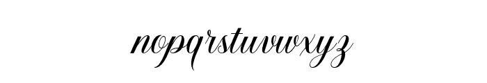 AngelinCalligraphy Font LOWERCASE
