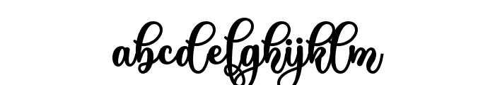 AngelinGirald Font LOWERCASE