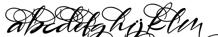 AngelinSwash-Italic Font LOWERCASE