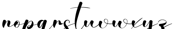 Angelina Decoration Font LOWERCASE