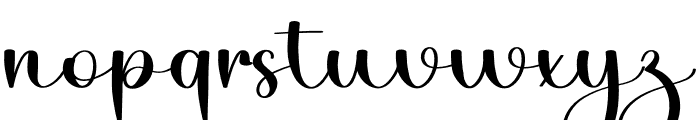 Angelina Whitening Font LOWERCASE