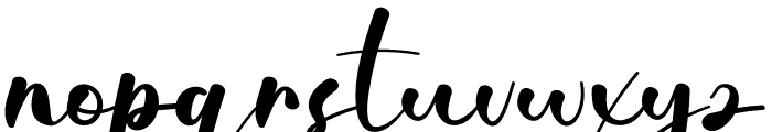 Angelina1 Font LOWERCASE