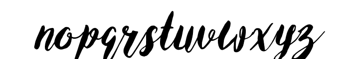 Angeline Italic Font LOWERCASE